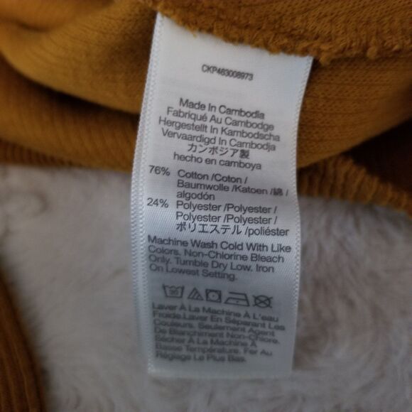 Madewell Top Size Medium Crewneck Front Tie Long Sleeve - Picture 8 of 8